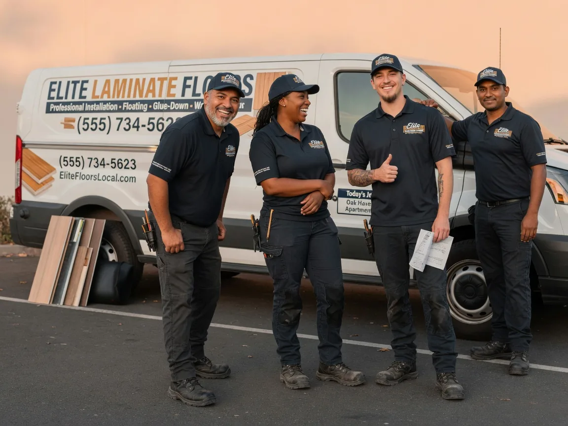 Laminate flooring installation company in Leona, TX